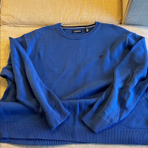 Chaps Other - Chaps Men's Crewneck Sweater in Blue